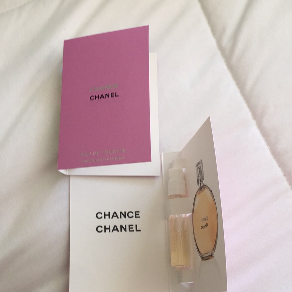 (2) Chanel Chance fragrance samples